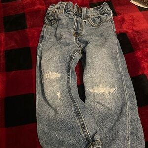 Torn toddler boy jeans